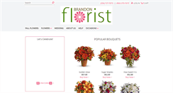 Desktop Screenshot of brandonflorist.ca